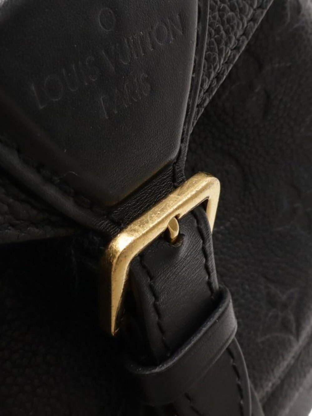 Louis Vuitton Monogram Empreinte Montsouris PM Backpack Noir Black - Picture 4 of 9